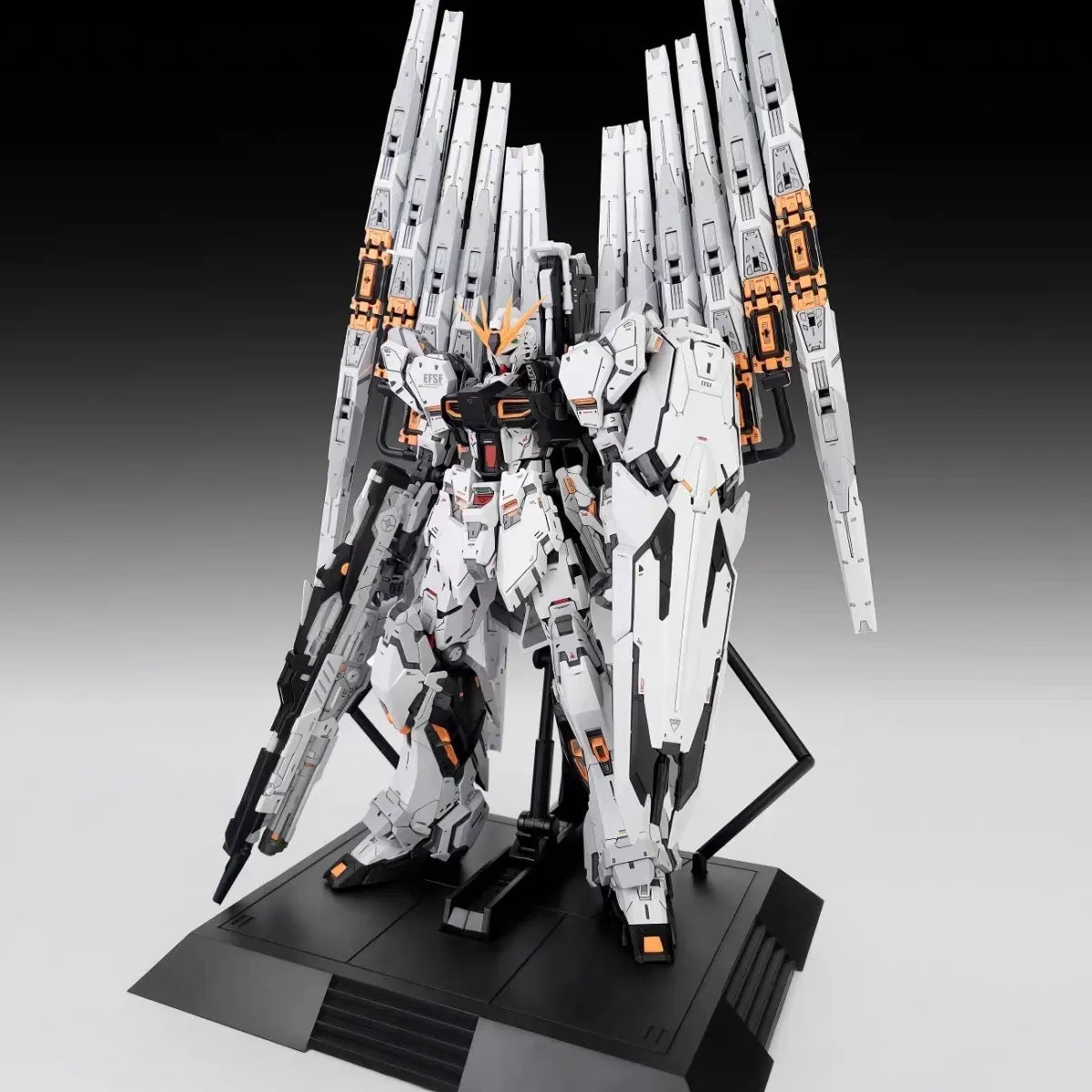 In Stock NONGCHANGZHU Model Rx-93 V Gk Assembly Model Kits 1/100 Mg Anime Action Figure Robot Plastic Model Gifts Toys
