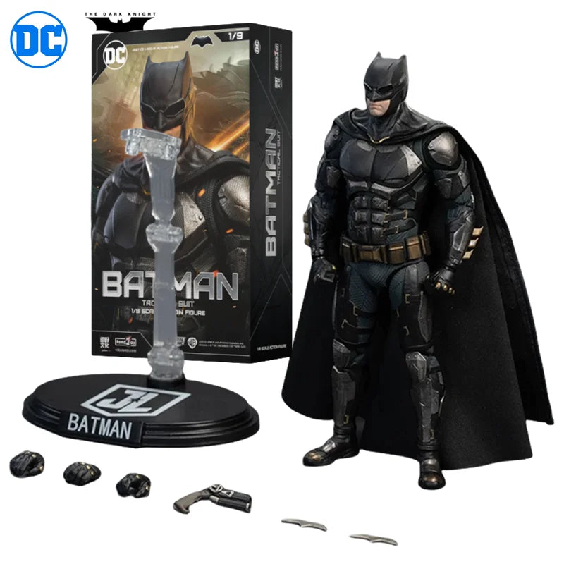 Justice League Knightmare Batman Action Figure Armored Batman Tactical Buit 1:9 The Batman Adult Collection Models Toys