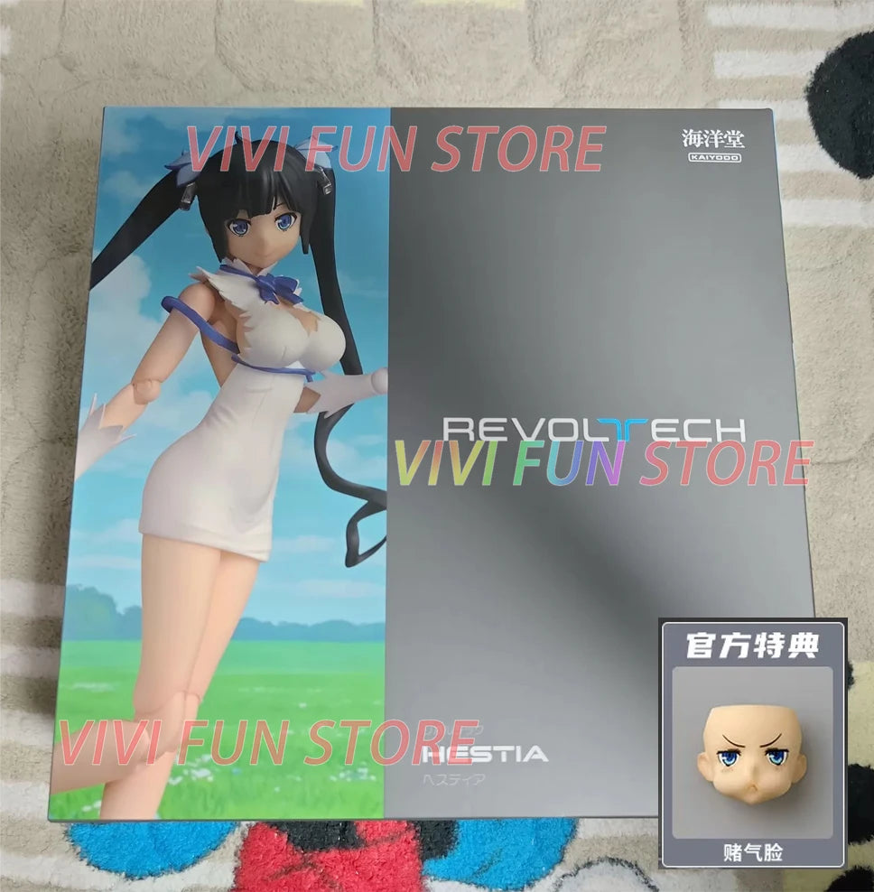 In Stock KAIYODO Hestia Movability Model Toys Revoltech AMAZING YAMAGUCHI DanMachi Beautiful girl model