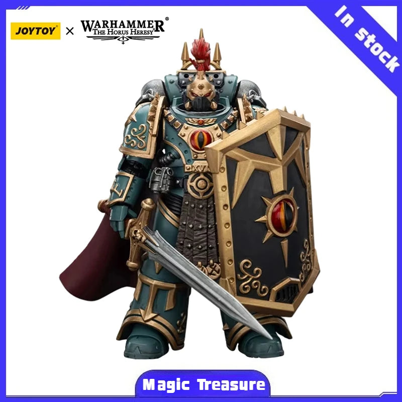 【MT】JOYTOY Warhammer 40K 1/18 Action Figure Sons of Horus 'Little’ Horus Aximand,Captain of the 5th Company Model