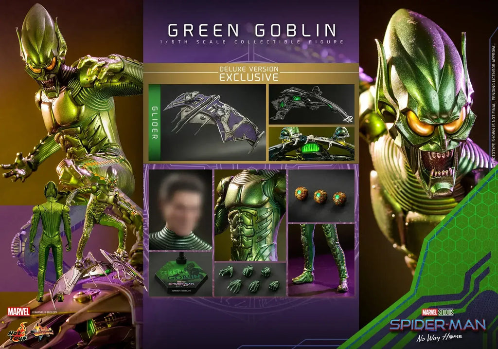 In Stock Hottoys Ht Mms630 Mms631 1/6 Spider-Man Hero Point of No Return Green Goblin Action Figure Toy Collection Gift