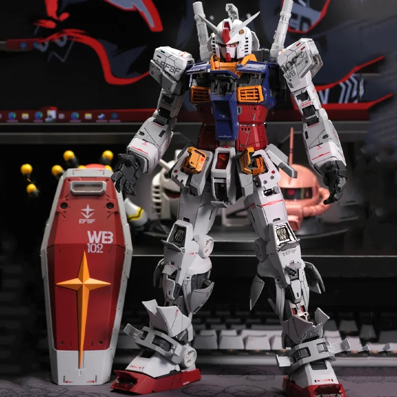 Daban PGU 1/60 Yuanzu 2.0 RX-78-2 Has The Function Of Exposing The Inner Frame With Lamp Assembly Model Kit Action Figures Gift