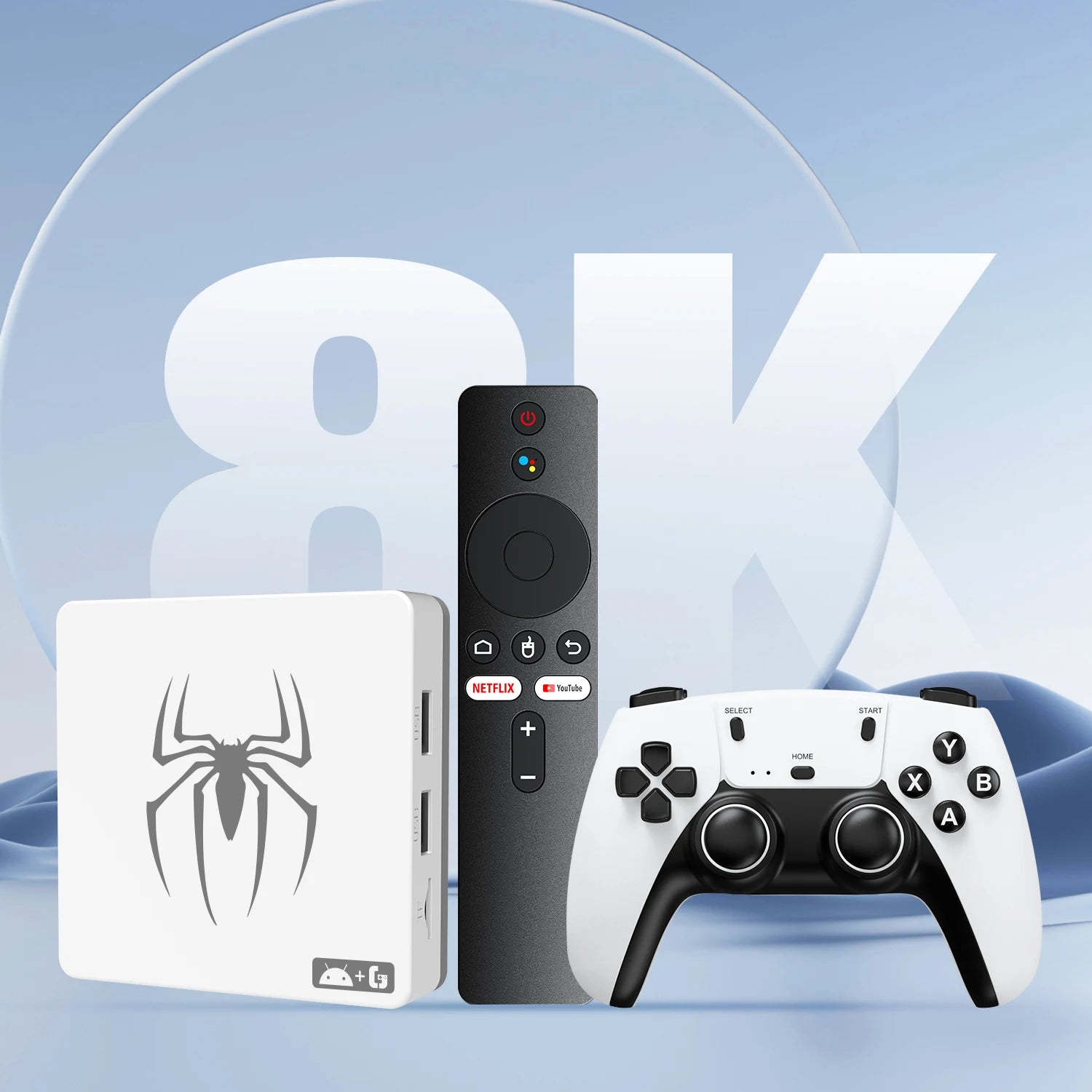 2025 Dual System TV Game BOX G7 8K 3D Arcade Games Player 36000+ Games 64g Retro Classic Game Consol 2.4G Wireless Controller