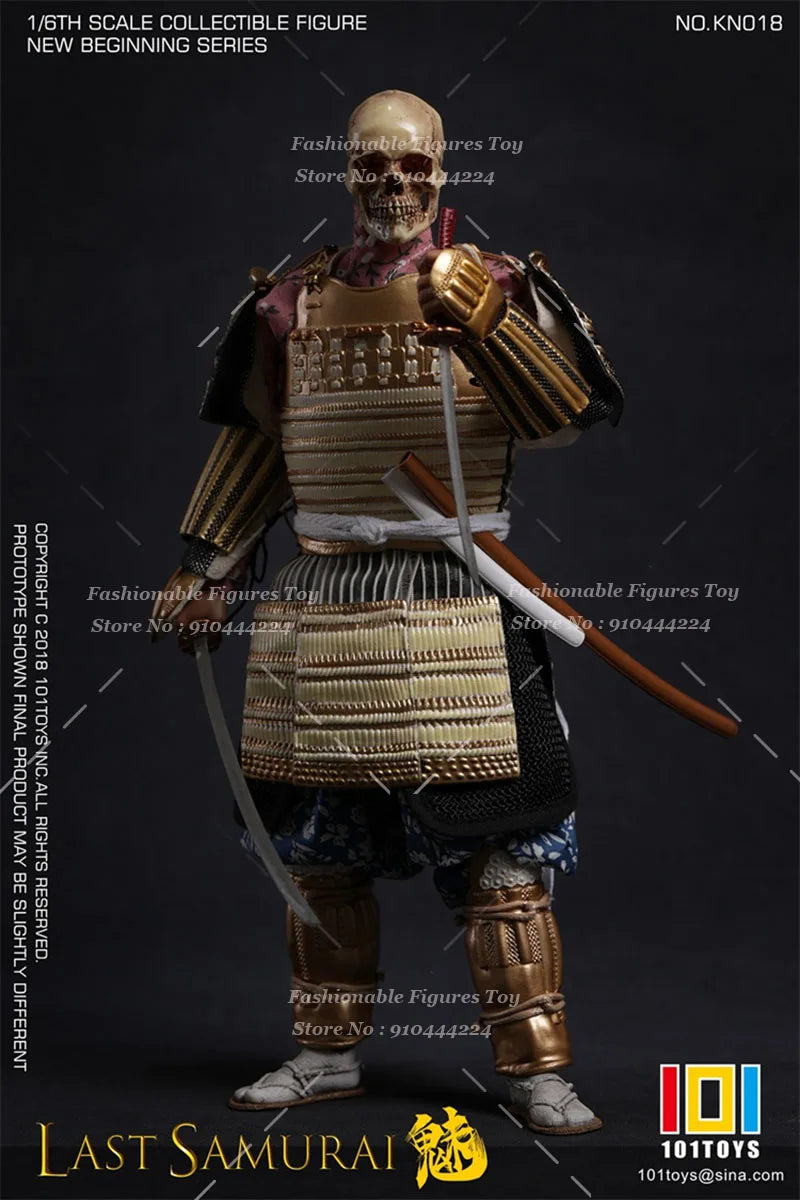 101TOYS KN015 -KN019 1/6 Men Soldier The Last Samurai Tom Warrior 12Inch Action Figure Model Toys Best Fans Collection Dolls