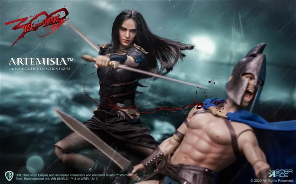 1/6 Star Ace Toys Female Greek Hero Warrior 300 Full Set Moveable Action Figure with Platform Gift For Fans Collect
