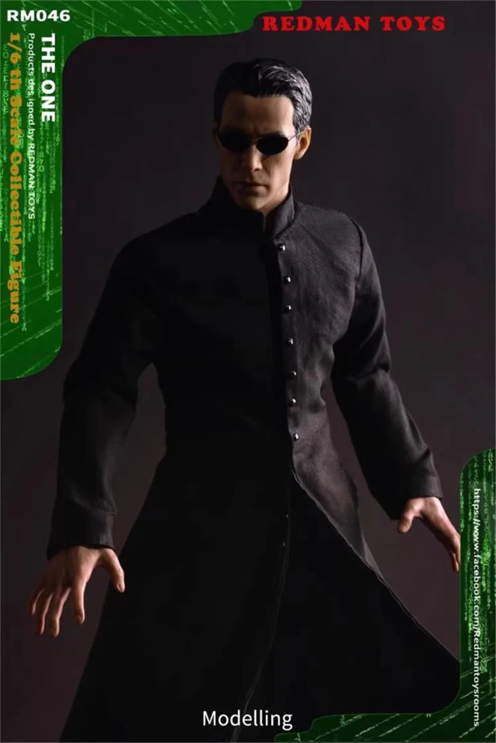 Scale 1/6 Redman RM046 The Killer Neo Man Wake Up Full Set Moveable Action Figure About 12" Doll Gift For Fans Collect