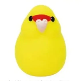 Chubby Glowing Bird Series Gashapon Toys Acacia Parrot White Java Sparrow Love Bird Q Verison Action Figure Model Ornament Toys