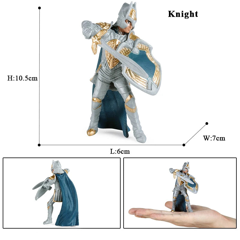 Oenux Gryphon Riders Griffon Knight Crossbowmen Berserkers Action Figures Soldiers Model PVC Collection Miniature Game Kids Toy