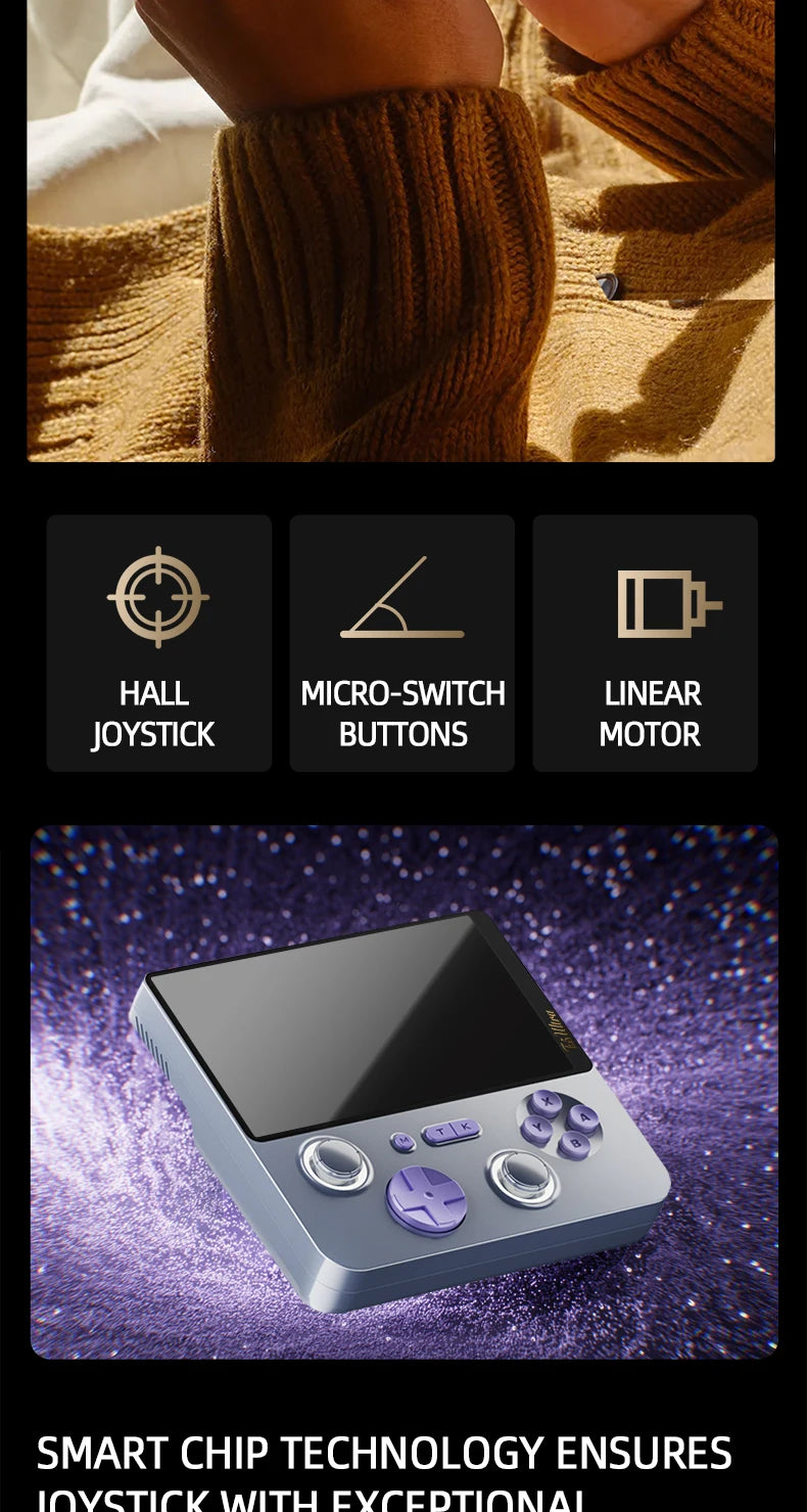GAMEMT E5 Ultra Game Console 5" 1280*720 60Hz IPS Touch Screen 5000mAh Hall-Effect Joystick Portable Android Handheld Consoles