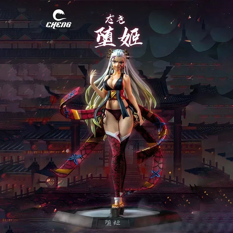 Фигурки за убиец на демони Кокушибо, екшън фигурка, батерия, луминесценция, ожесточена битка, PVC модел, Tsugikuni Yoriichi, фигурка, колекция от играчки