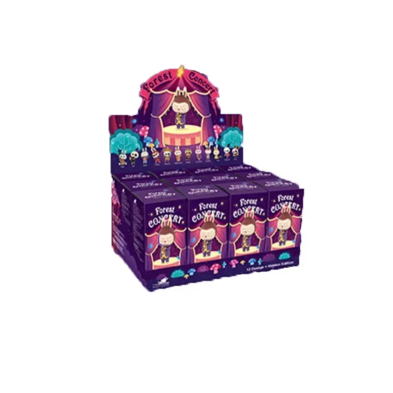 POP MART Labubu Forest Concert Blind Box Toys Kawaii Anime Action Figure Caixa Caja Surprise Mystery Bag Toy
