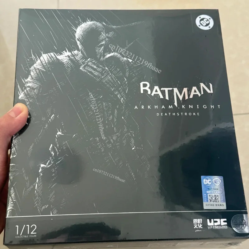 In Stock Genuine LPZZ BATMAN Action Figure Deathstroke Toys Arkham Knight Scale Male Soldier Warrior Edition Figurine Gifts