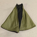 【only cape】DIY1/12th  Black Green Cloak For 6" Doll ((No Figure)