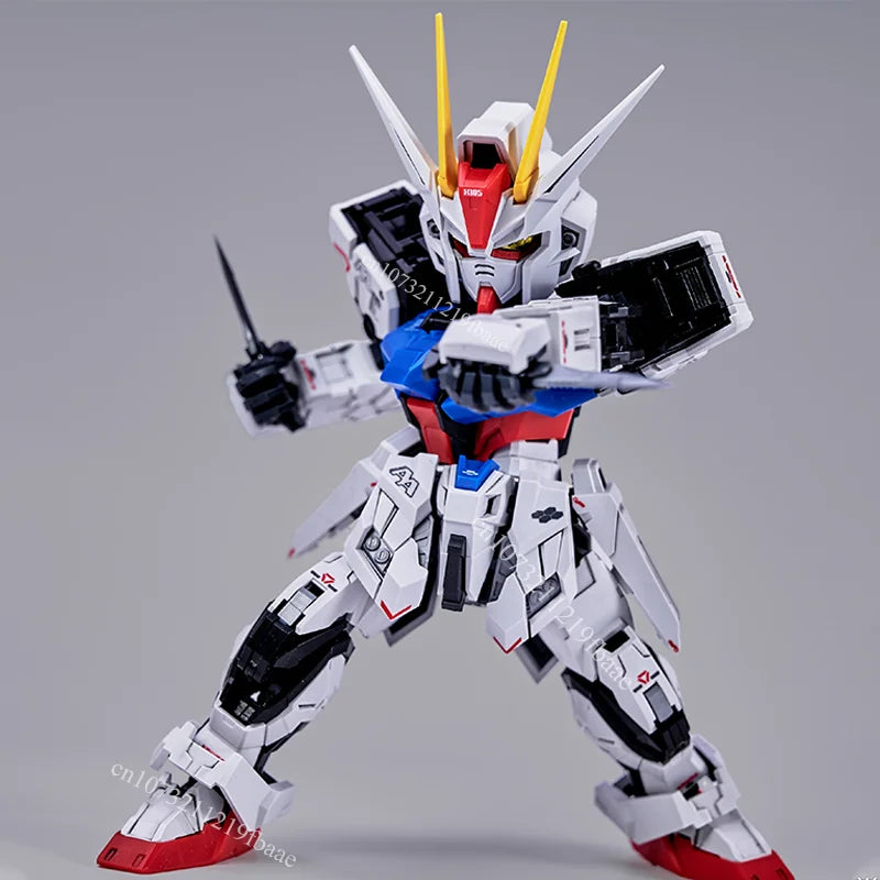 NEW AZESD Model Strike GAT-X105 MGSD Toys Aile Striker GAT-X105+AQM／E-X01 SD Assembly Model Kit Action Figure Gift