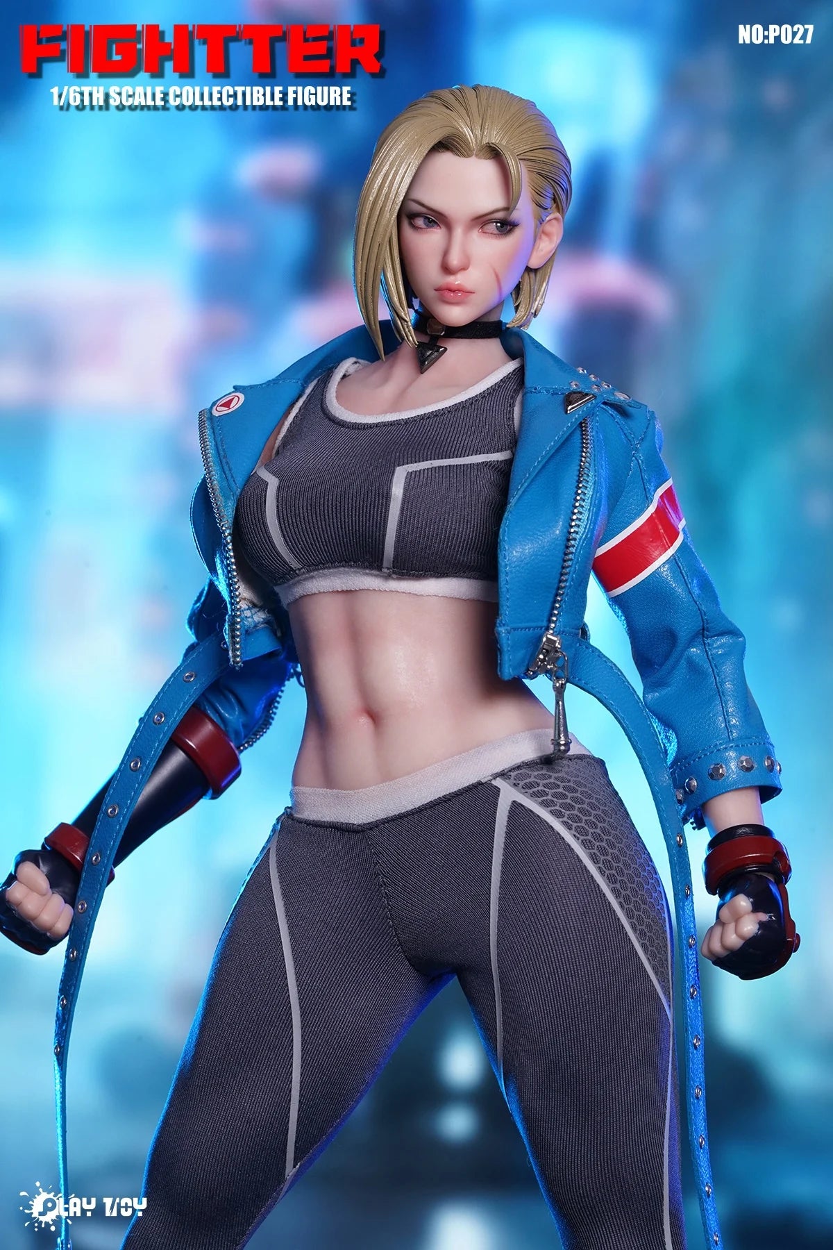 PLAY TOY Nr.: P027 1/6 Scale Fighter Girl Cammy Komplettset Bewegliche Puppe 12'' Weibliche Actionfigur Modellspielzeug