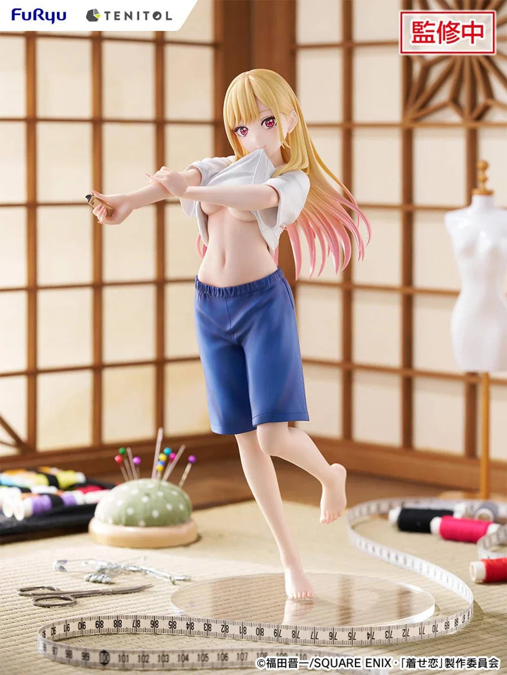 [Pre-Order] Original Furyu Tenitol My Dress-Up Darling Kitagawa Marin Gym Clothes Anime Girlfriends Beauty Figures Model Toys