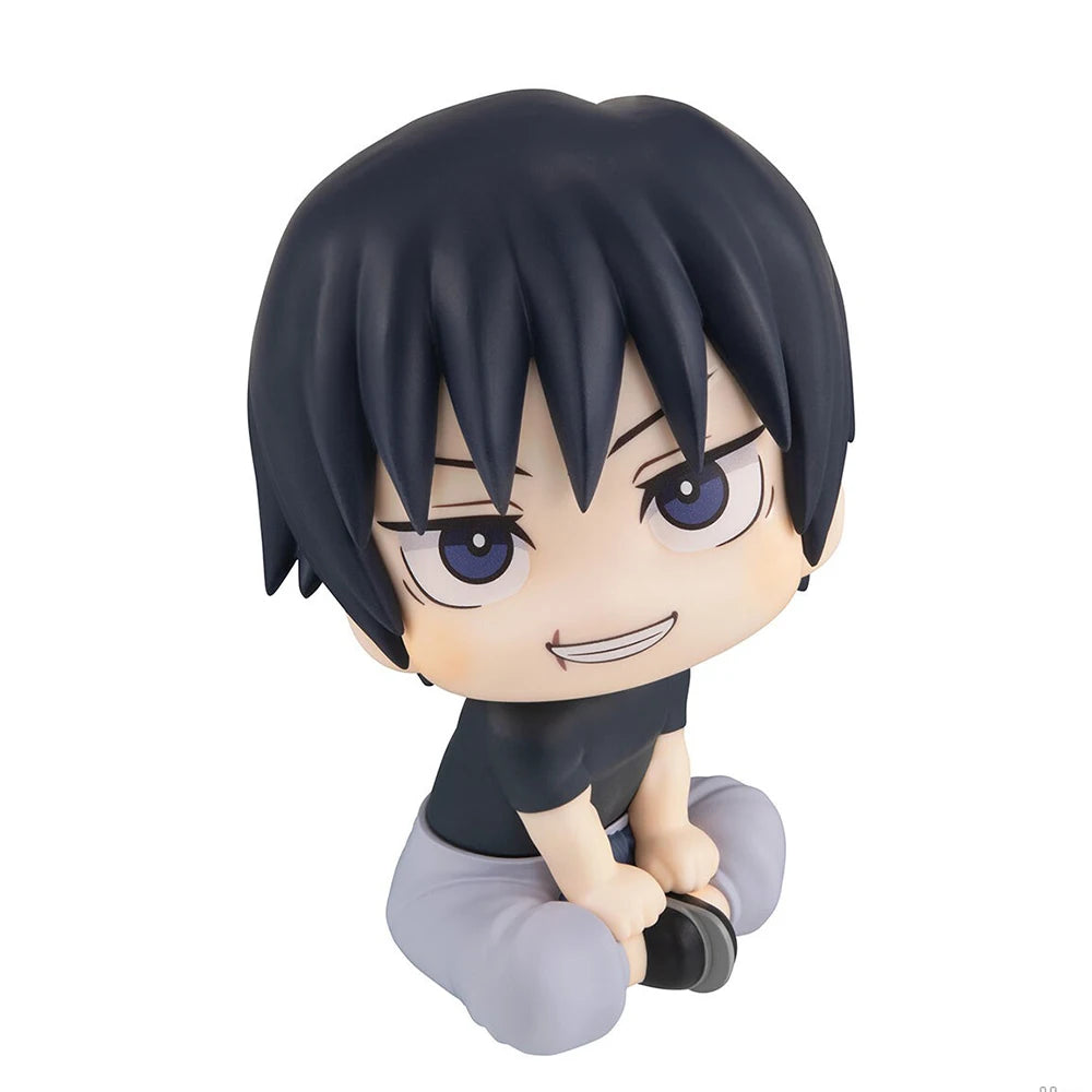 Anime Figures JJK Fushiguro Toji Look Up Action Figures PVC Cute Toji Fushiguro Toys for Children Collector Model Gifts 11cm