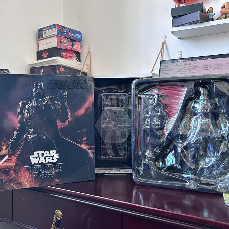 Play Arts Boba Fett Darth Vader Maul Stormtrooper Star Wars Figure Action Figures Model Collectible Gift For Boyfriend Funny Toy