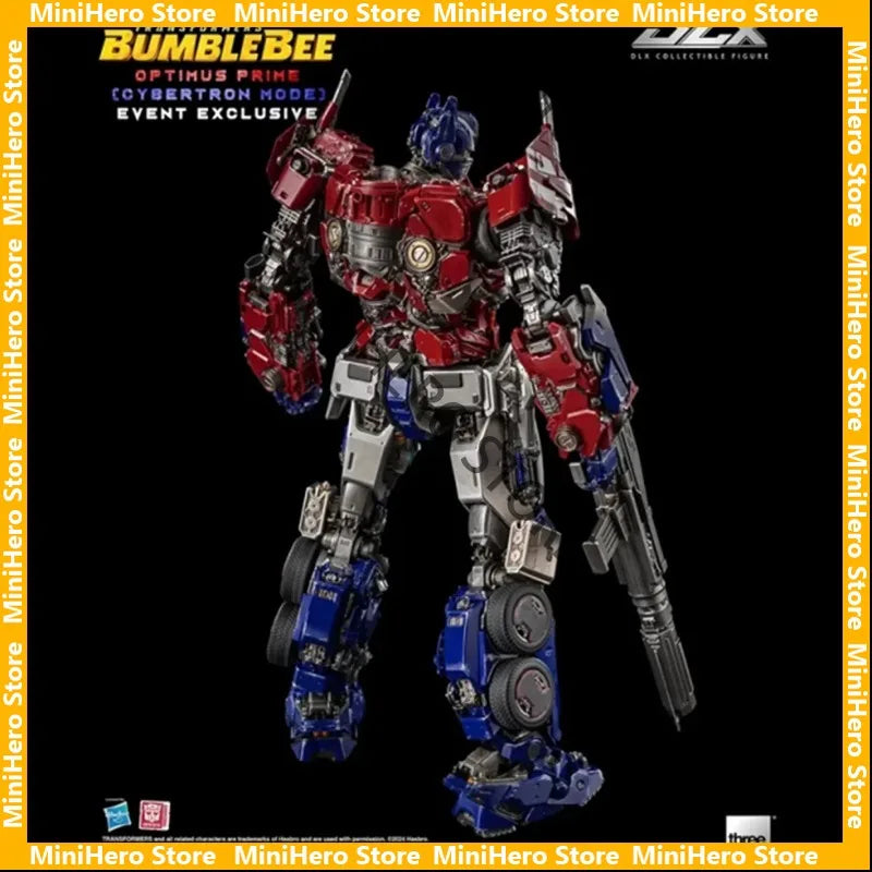 In Stock ThreeZero G1 Optimus Prime DLX Action Figure 53 Points Articulation With Box