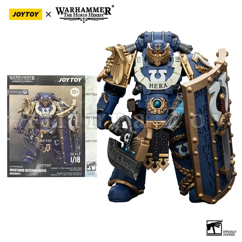 JOYTOY 1/18 Action Figure The Horus Heresy Ultramarines Remus Ventanus Invictarus Suzerain Squad Anime Toy