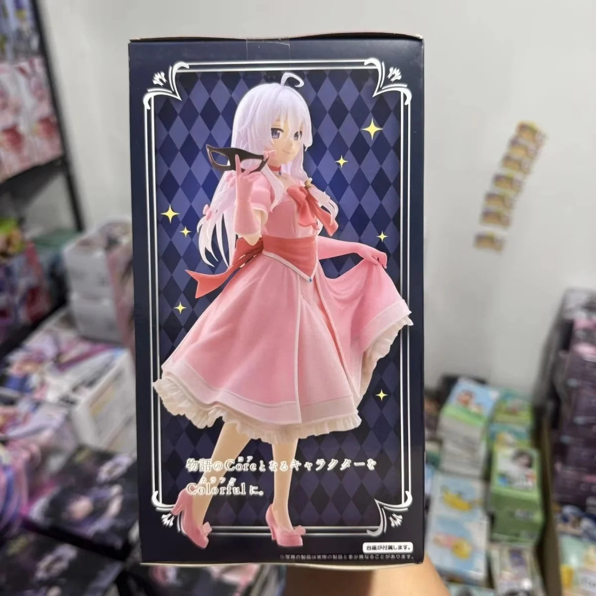 18cm Original Taito Colorful The Journey Of Elaina Action Figure Model Collection Pvc Desktop Decoration Toys Xmas Birthday Gift