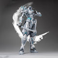 Zen Of Meta Shadow Domain Ninja White Ghost Alloy Action Figures Gk Model Kit Multi Accessories Toy Exquisite Handsome Ornament
