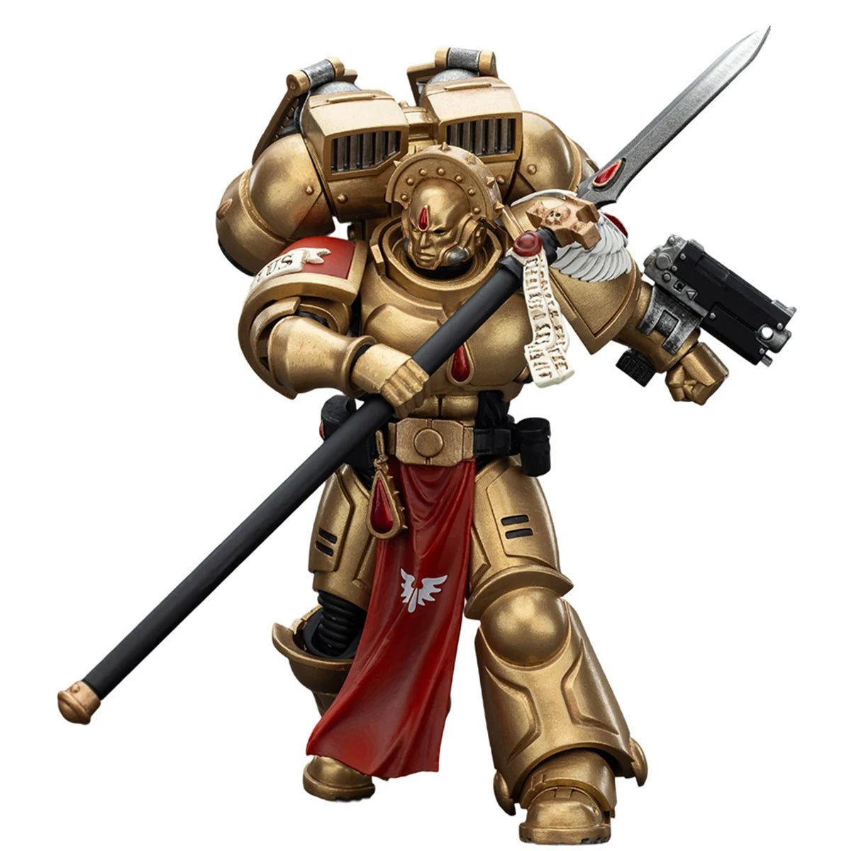 HIPLAY JOYTOY Blood Angels Sanguinary Guard Commander Dante 1/18 Warhammer 40,000 Reissue Action Figure