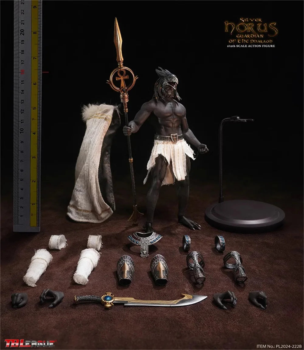 1/12th TBLeague PL2024-222B Black Version Vintage Egypt Horus Guardian with Platform Gift For Fans Collect