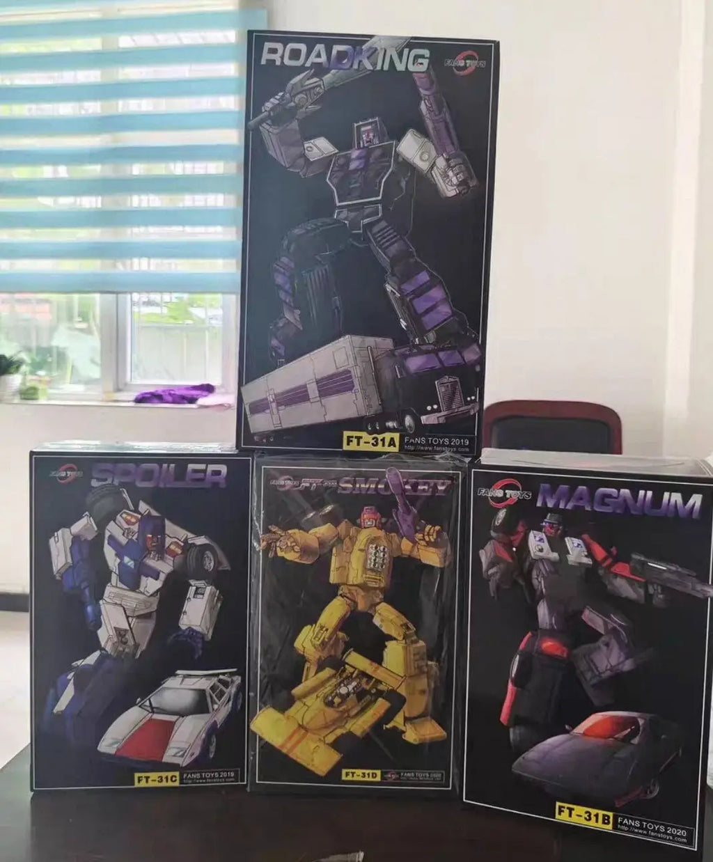In Stock Transforming Toys FansToys FT31A FT31B FT31C FT31D FT31E Flying Tiger Quad Action Model Collectible Gift