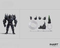 [In Stock] INART Action "Dark Nights: Metal" The Devastator 1/12 Action Figure Dark Multiverse Collectible Movable Model Gift