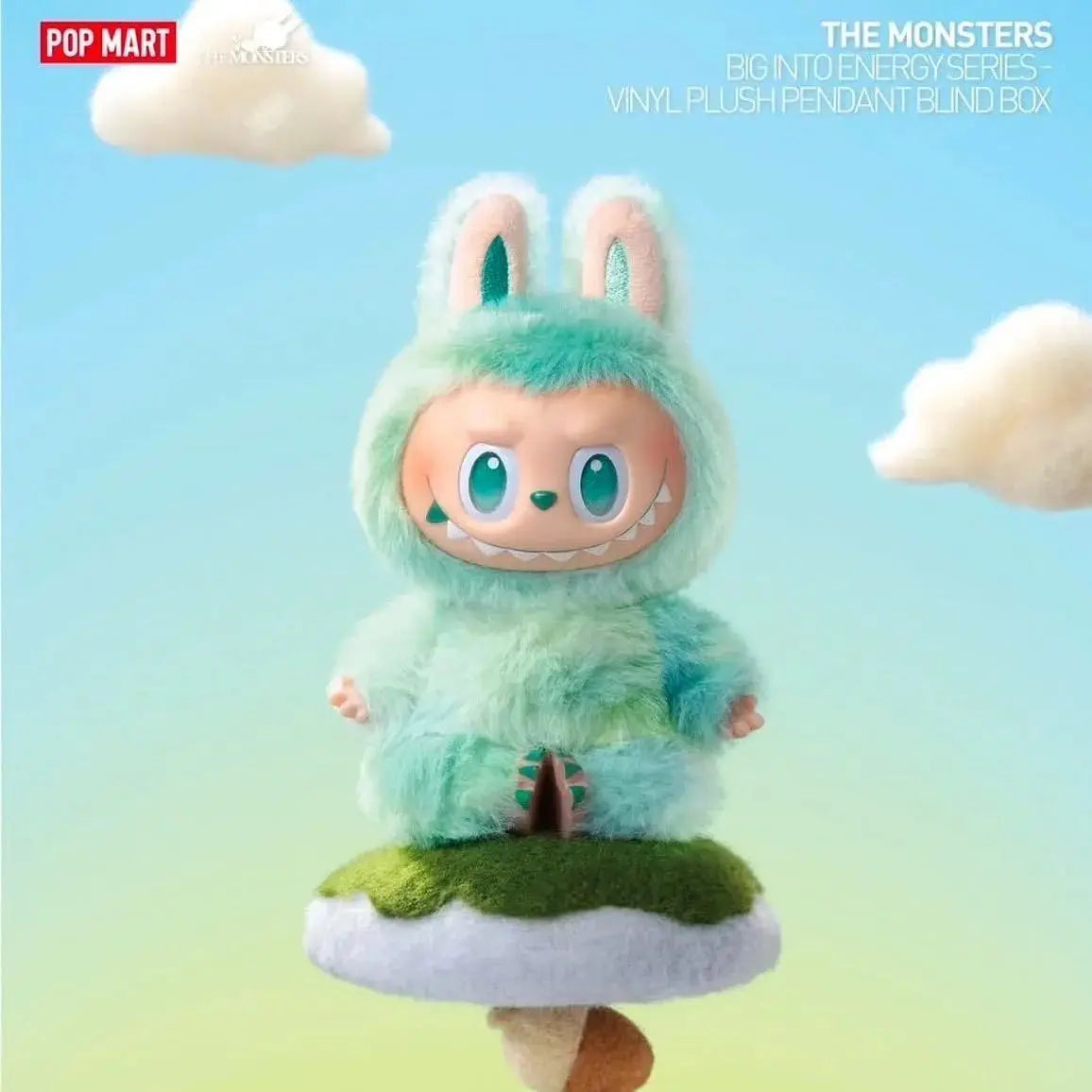POP MART LABUBU 3.0 Big into Energy Series Vinyl Plush Blind Box Guess Bag Mystery Box Toys Doll Cute Figure Ornaments Gift
