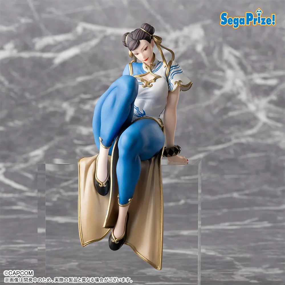 Original SEGA Street Fighter 6 Chun Li Anime Figure Toys PVC Model Collection Doll Action Figurine For Birtnday Gift