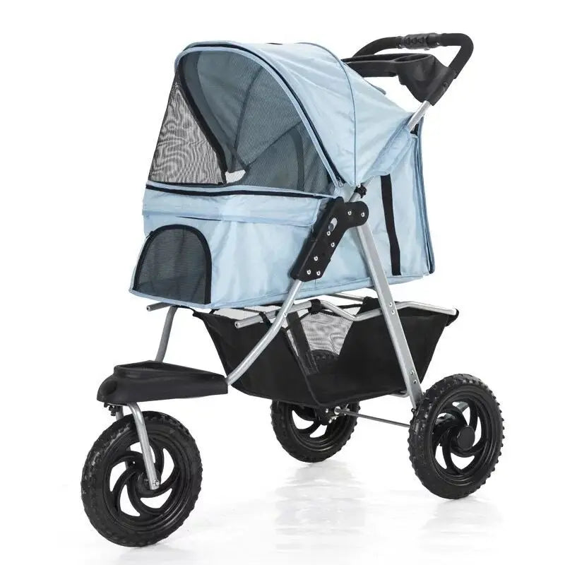 Wholesale Customization Easy To Walk Folding Travel Carrier Dog Stroller