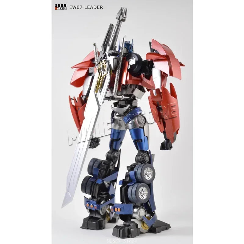 IRON WARRIOR Leader IW07 IW-07 DLX Proportional Joint Anime Action Figure Assembly Model