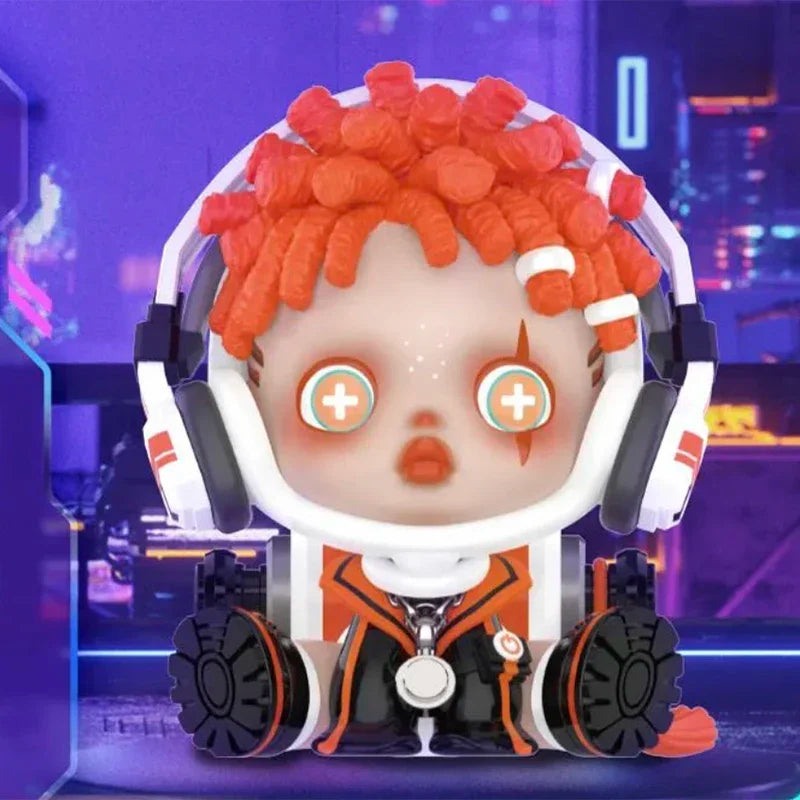 POP MART Skullpanda City of Night Series Blind Box Toys Kawaii Anime Action Figure Caixa Caja Mystery Box Dolls Girls Gift