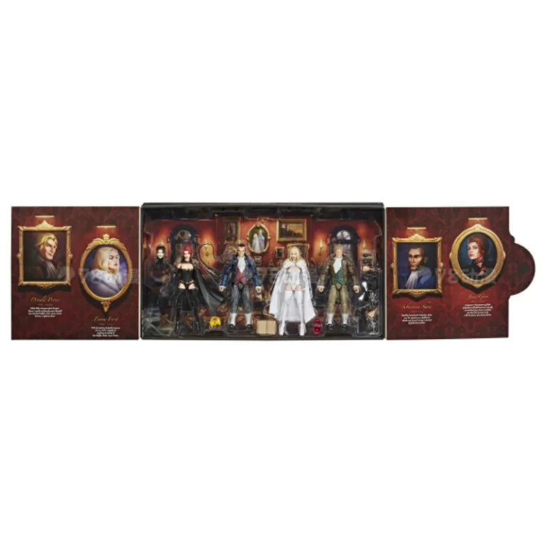 Original Hasbro Marvel Legends Series The Hellfire Club Box Donald Pierce & Black Queen & Black King & White Queen Anime Figure