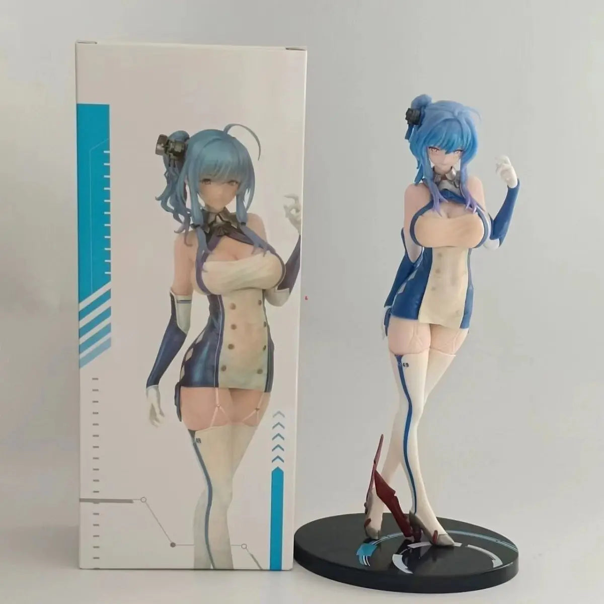 Hot Azur Lane St. Louis 1/7 Lightweight Ver Sexy Girl Anime Action Figures Pvc Hentai Collection Doll Model Toys Gift Figurine
