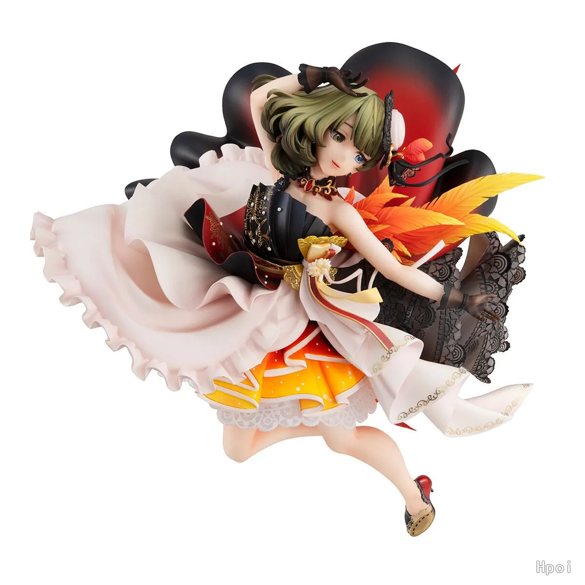【In Stock】MegaHouse Brilliant Stage THE IDOLM@STER Cinderella Girls Takagaki Kaede Eternal Wings Beauty Model Toys Collection