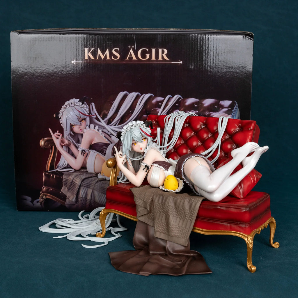 Azur Lane Anime Figure - Ijn Taihō & Hms Formidable Dress Ver. Sitting On Sofa Collectible Statue For Desktop Decoration Gift