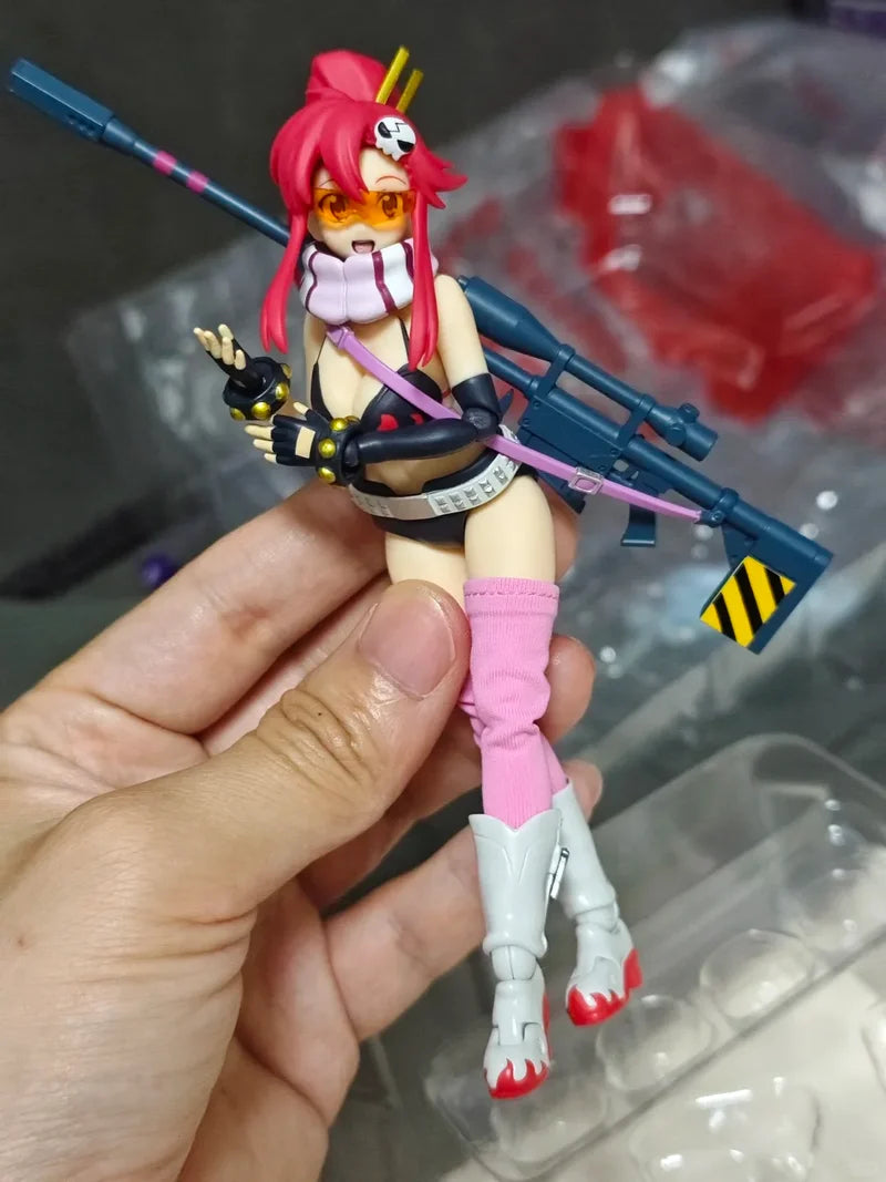 In Stock Genuine No Box Aniplex+ Buzzmod Tengen Toppa Gurren-Lagann Yoko Littner 15cm Action Model Yoko Figurine Toy