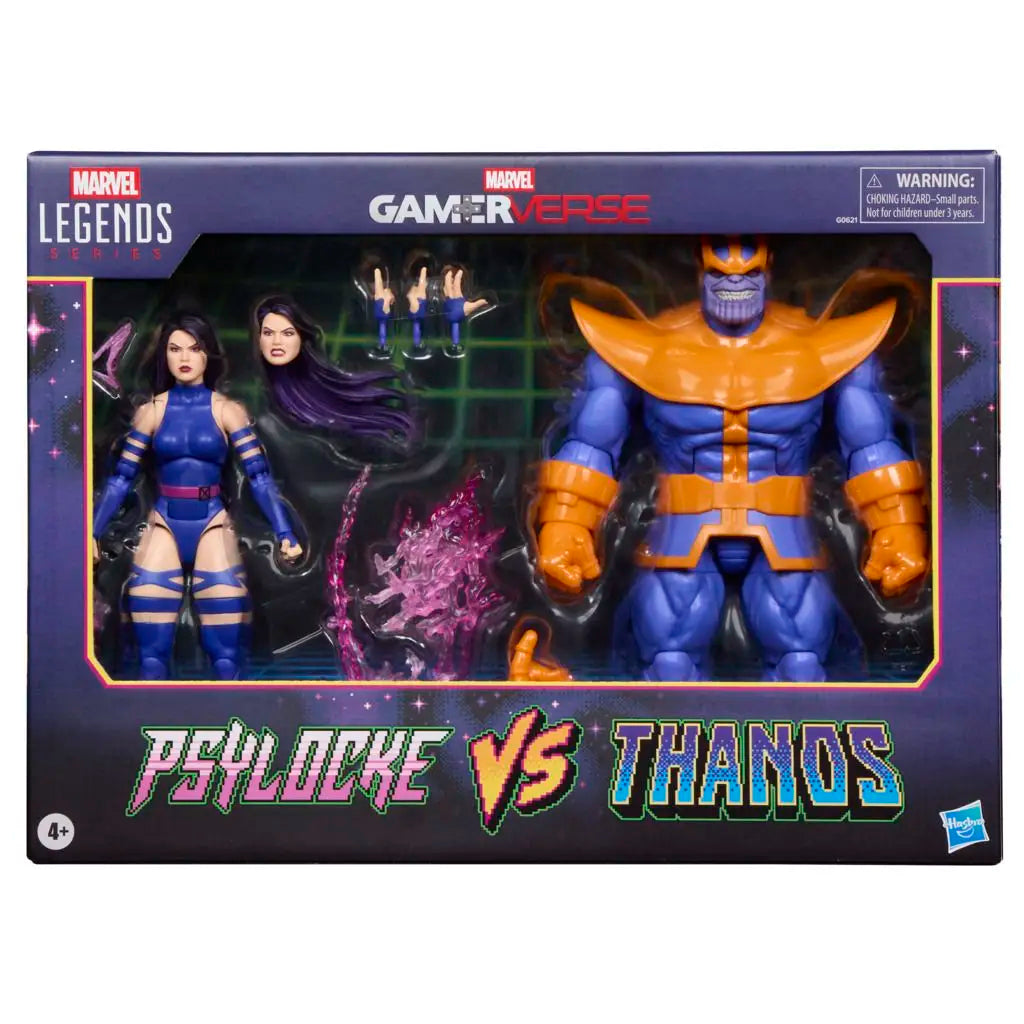 Marvel Legends Psylocke VS Thanos MVC 2pack Target Deluxe Exclusive 6" Action Figure