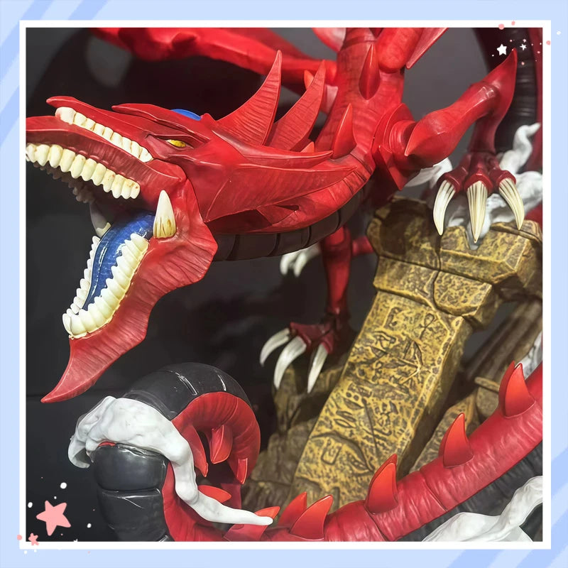 Yu Gi Oh Slifer The Sky Dragon Wholesale Figure Egyptian God Series Anime Collectible Statue Desktop Ornament For Game Fan Model