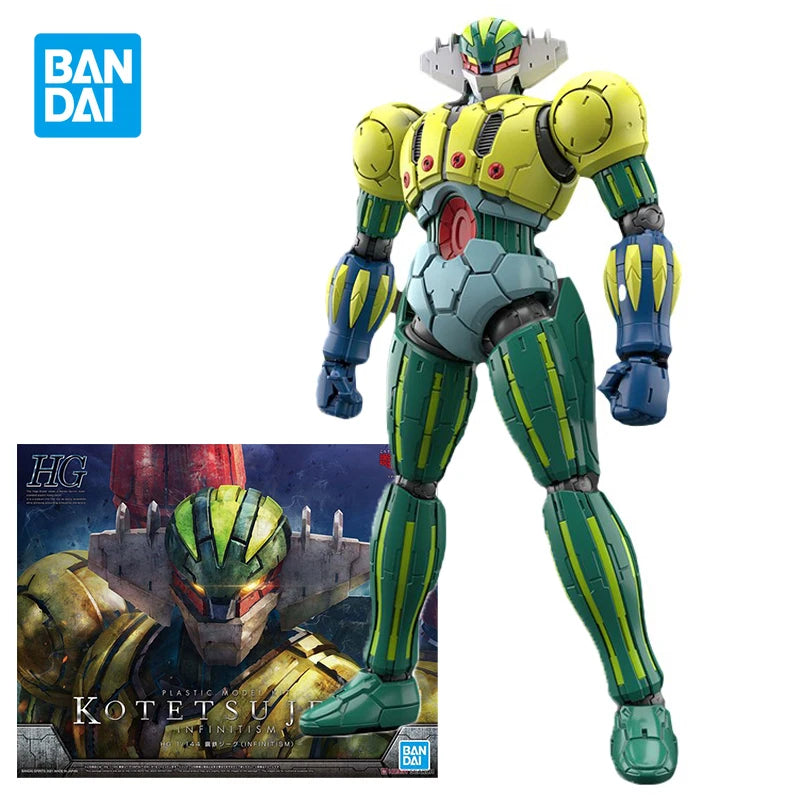 Bandai Modell Kit Anime Figur HG 1/144 KOTETSU JEEG Action Figur Montage Modell Spielzeug