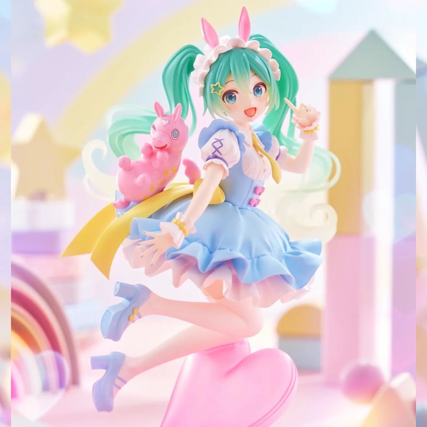 IN STOCK TAiTO Original TAITO Hatsune Miku Rody Fairy Tale 2025 AMP Artist MasterPiece PVC Action Figure Model Toys Ornaments