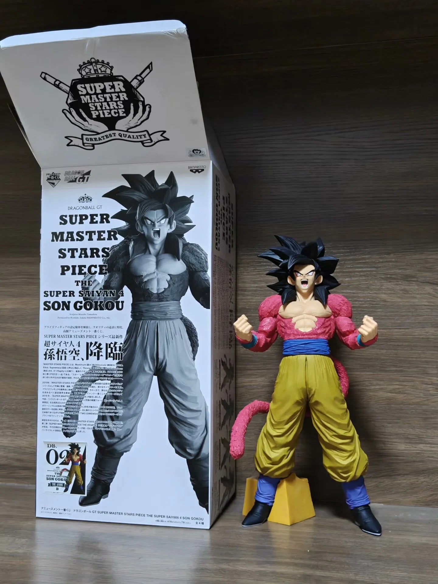 100% BANDAI In Stock Original Dragon Ball GT SMSP TAG FIGHTERS Son Goku Anime Figures Collection Action Model Toys