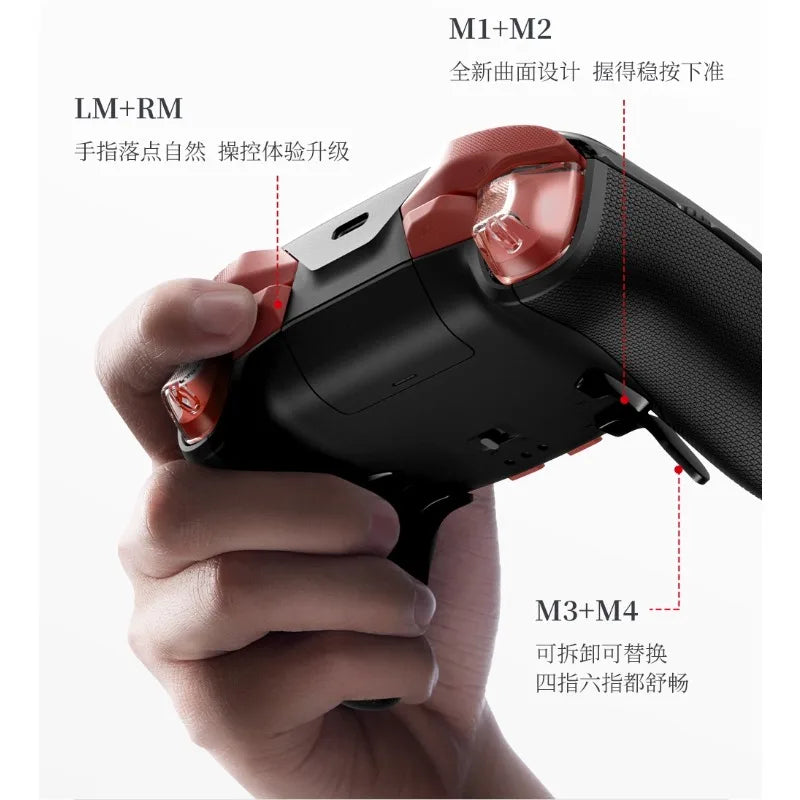 Flydigi  Apex 5 Wuchang Version Wireless Force Feedback Gaming Controller with Tri-Mode Switch for Steam and PC