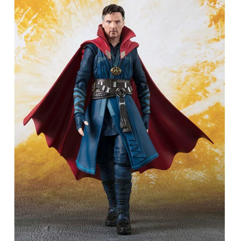 SHF Infinity War Dr. Strange Actionfigur aus PVC, Schreibtischmodell, Spielzeug, Zimmerdekoration, Sammlerstück, Kindergeburtstagsgeschenk