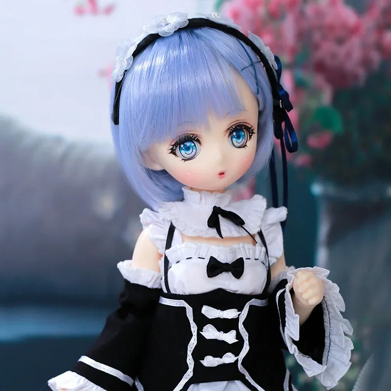 OUENEIFS Xiongmei Doll BJD 1/4 Anime Comic Maidservant High Mobility Re Zero Ball Jointed Doll Oueneifs