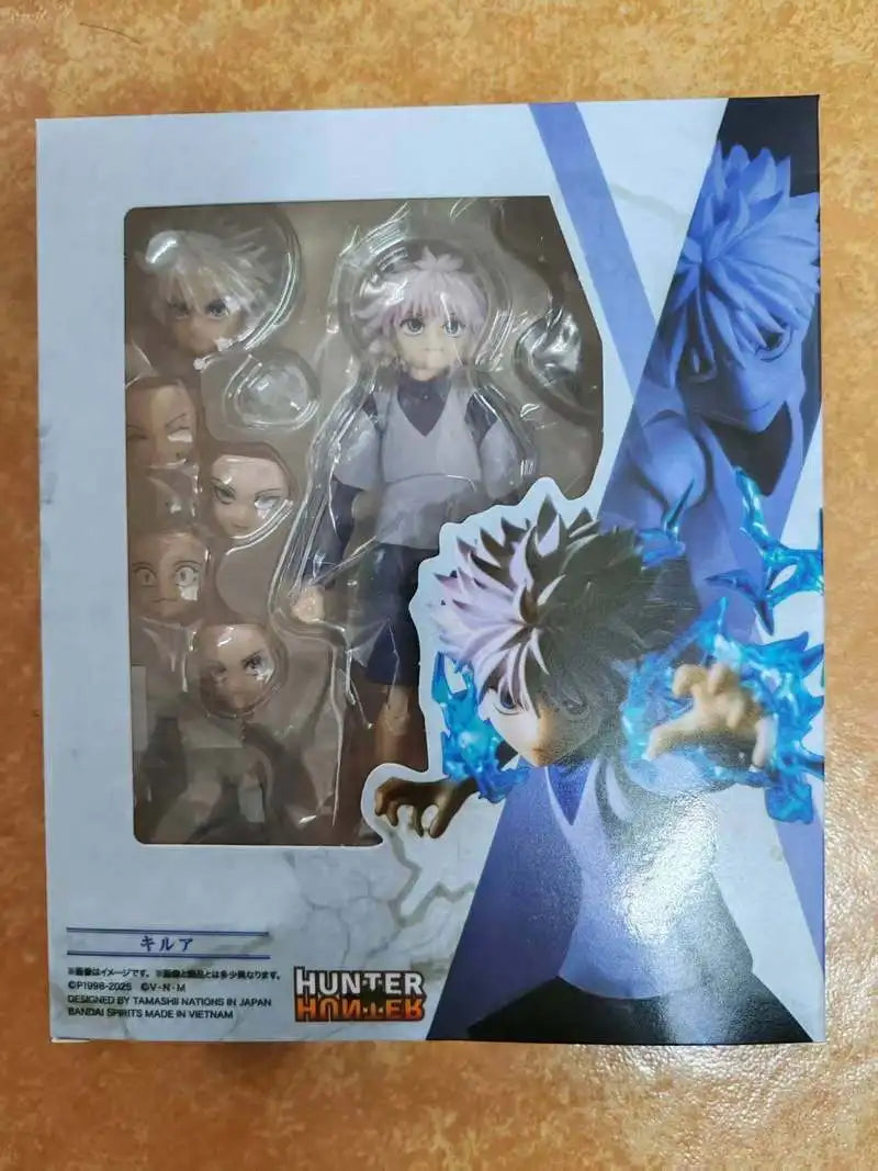 New Ko Shf Hunter Handheld Xiaojie Qiben Box Set Anime Peripheral Model Doll Car Desktop Decoration Ornament Festival Gifts Toys