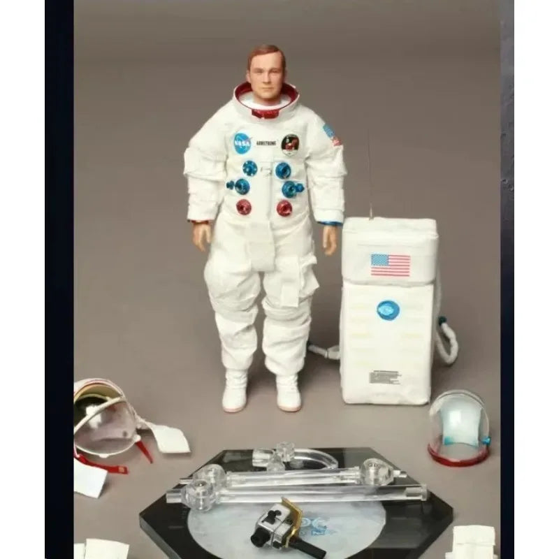 In Stock DID 1/12 Scale Toys American Moon Landing Astronaut Action Figure 6-inch Male Soldier Full Set Collection Model